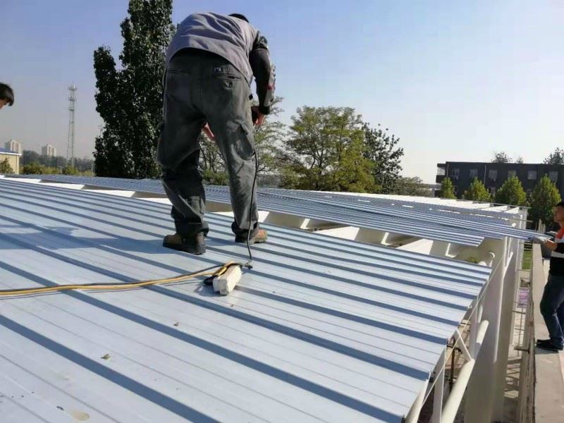 Steps of steel structure roof construction Steps of steel structure roof construction